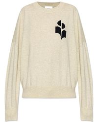 Isabel Marant - Round Neck Long-Sleeved Sweater - Lyst