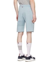 Thom Browne - Bar Drawstring Track Shorts - Lyst