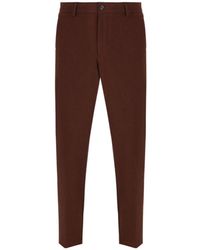 BOSS - Belt-Loop Casual Pants - Lyst