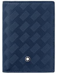 Montblanc - Logo Detailed Bi-Fold Wallet - Lyst