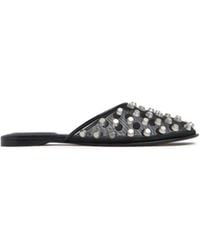 Alexander Wang - 10Mm Rhodes Mesh Flat Slippers - Lyst