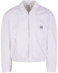 Magliano - Logo Patch Zip-Up Jacket - Lyst