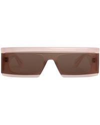 Alaïa - Rectangular Mask Sunglasses - Lyst