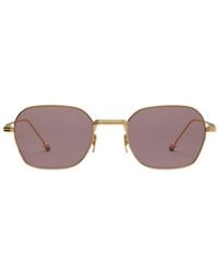 Thom Browne - Eyewear Rectangular-Frame Sunglasses - Lyst