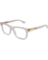 Bottega Veneta - Eyewear Rectangle Frame Glasses - Lyst