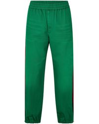 Gucci - Logo Casual Trousers - Lyst