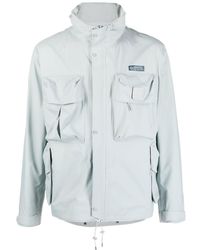 C.P. Company - Logo-Patch Funnel-Neck Jacket - Lyst
