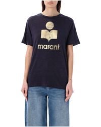 Isabel Marant - Isabel Marant Logo Printed Crewneck T-Shirt - Lyst