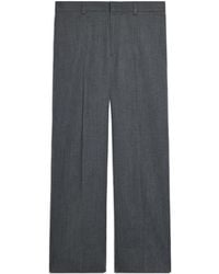 Celine - Straight-Leg Wool Trousers - Lyst