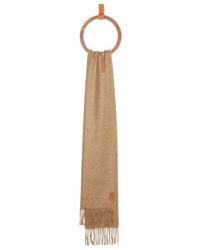 Loewe - Fringe-Detailed Scarf - Lyst
