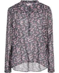 Isabel Marant - Printed Long-Sleeved Cover-Up - Lyst