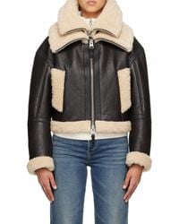 Mackage - Laminated Design Leather Jacket - Lyst