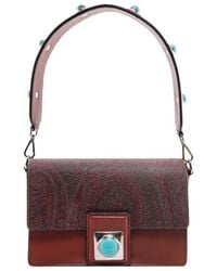 Etro - Paisley Crown Me Shoulder Bag - Lyst