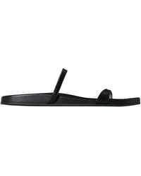 The Row - Hugh Thin Strap Slide - Lyst