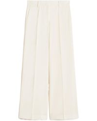 Weekend by Maxmara - Loose-Fit Straight Leg Trousers - Lyst