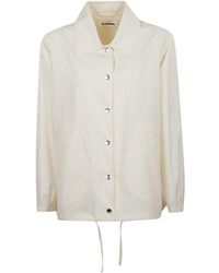 Jil Sander - Long-Sleeved Casual Jacket - Lyst