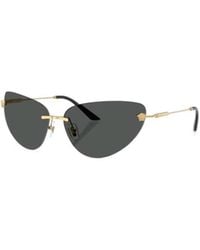 Versace - Eyewear Cat-Eye Frame Sunglasses - Lyst