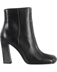Ash - Square Toe Ankle Boots - Lyst