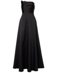Roland Mouret - Strapless Taffeta Gown - Lyst