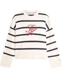 Tommy Hilfiger - Striped-Pattern Sweater - Lyst