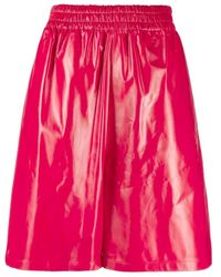 Bottega Veneta - High Waist Shorts - Lyst