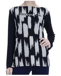 Armani Jeans - Logo Details T-Shirt - Lyst
