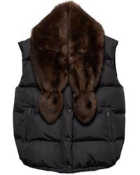 Prada - Button-Up Gilet - Lyst