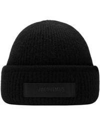Jacquemus - The Gros Grain Logo Patch Beanie - Lyst
