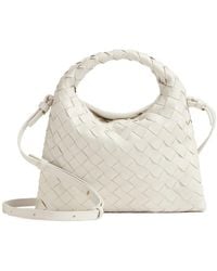 Bottega Veneta - Woven Top Handle Bag - Lyst