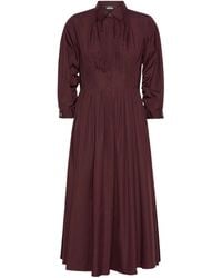 Max Mara - Cotton Poplin Shirt Dress - Lyst
