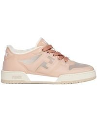 Fendi - Match Mesh Low-Top Sneakers - Lyst