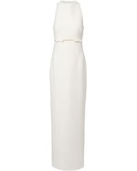 Safiyaa - Bridal Jalie Bow-Detail Crepe Gown - Lyst
