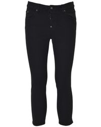 DSquared² - Low-Rise Cropped Skinny Trousers - Lyst