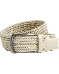 ZEGNA - Braided Buckle Belt - Lyst