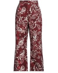 Max Mara - Floral Printed Pants - Lyst
