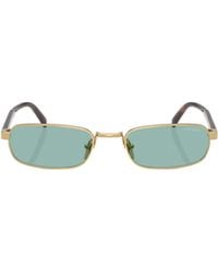 Prada - Eyewear Rectangular Frame Sunglasses - Lyst