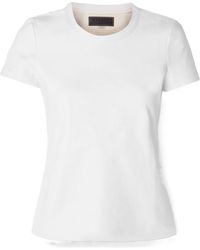 Stouls - Leather T-Shirt - Lyst