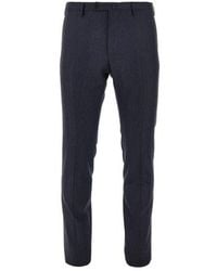 Incotex - Trousers With Belt Loop Details - Lyst
