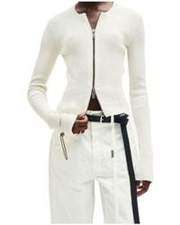 Ann Demeulemeester - Terna Zip-Up Cardigan - Lyst