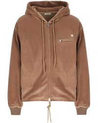 Celine - Long-Sleeved Hooded Casual Jacket - Lyst