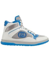 Gucci - Mac80 High-Top Leather Sneakers - Lyst