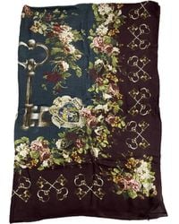 Dolce & Gabbana - Printed Scarf - Lyst