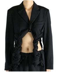 Comme des Garçons - Braided-Detail Cropped Jacket - Lyst