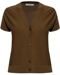 Max Mara - Short-Sleeved Cardigan - Lyst