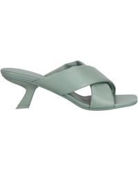 Ferragamo - Ferragamo Crossover-Strap Sliders - Lyst