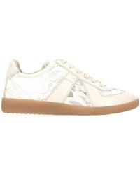 Maison Margiela - Replica Lace-Panel Sneakers - Lyst