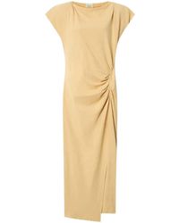 Isabel Marant - Nadela Long Dress With Ruffles - Lyst