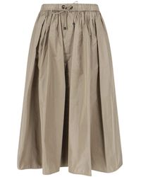 Max Mara - Lonza Drawstring Skirt - Lyst