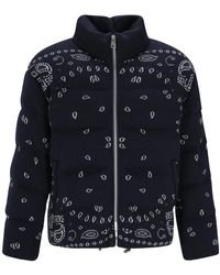 Alanui - Paisley Printed Zipped Padded Jacket - Lyst
