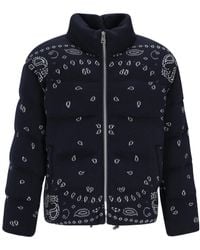 Alanui - Paisley Printed Zipped Padded Jacket - Lyst